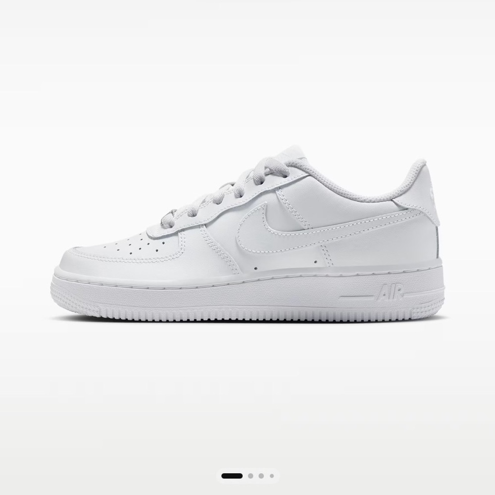 Nike Air Force 1 LE (GS) White - Youth/Mens Size 7